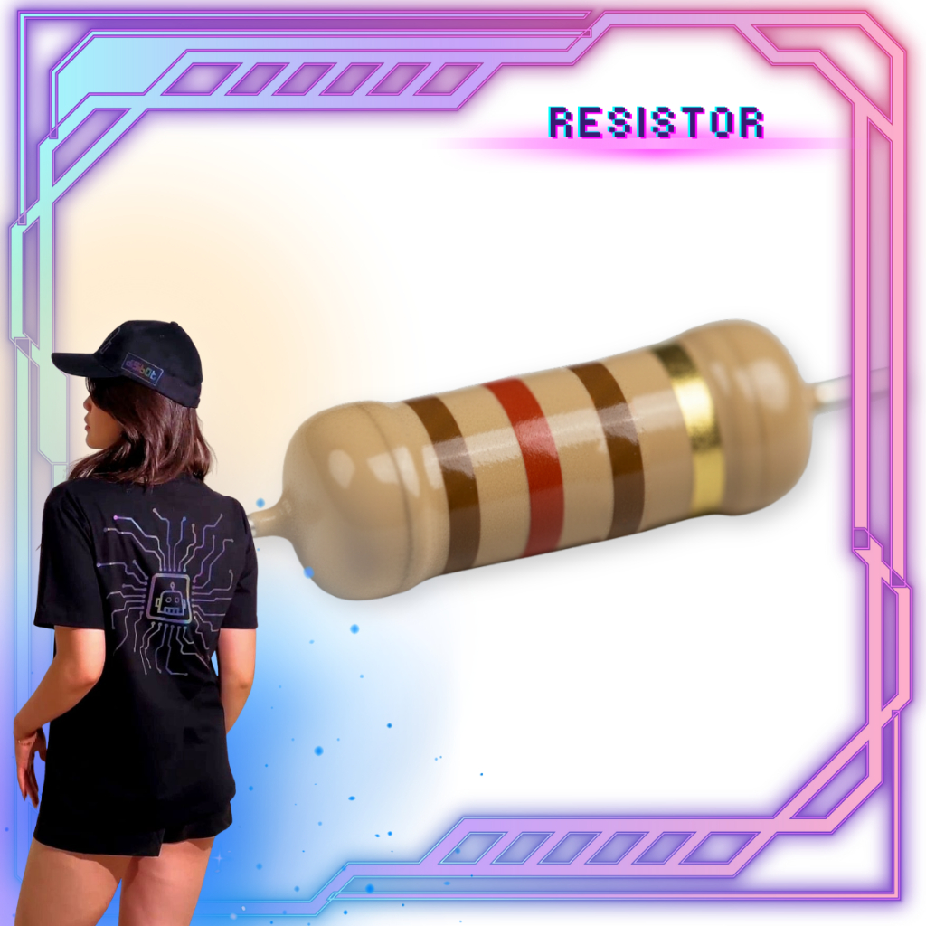 ตัวต้านทาน 10 ชิ้น 120R Ohm 1/2W - 120 - Digibot Official