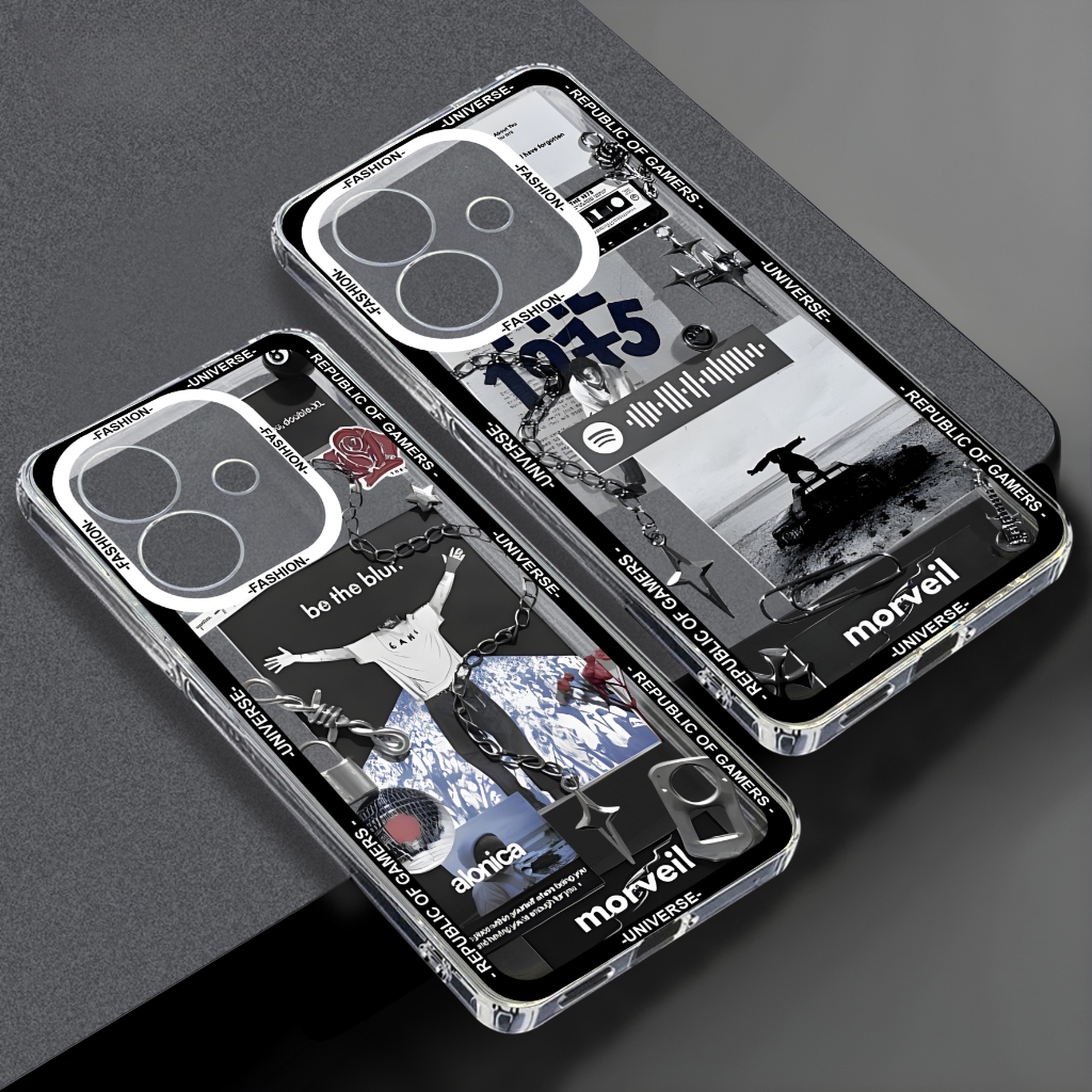 ST031 Softcase สําหรับ Oppo A3X A3 A5i A5X A5Pro A5 2025 Custome Clear Case Bening โปร่งใส