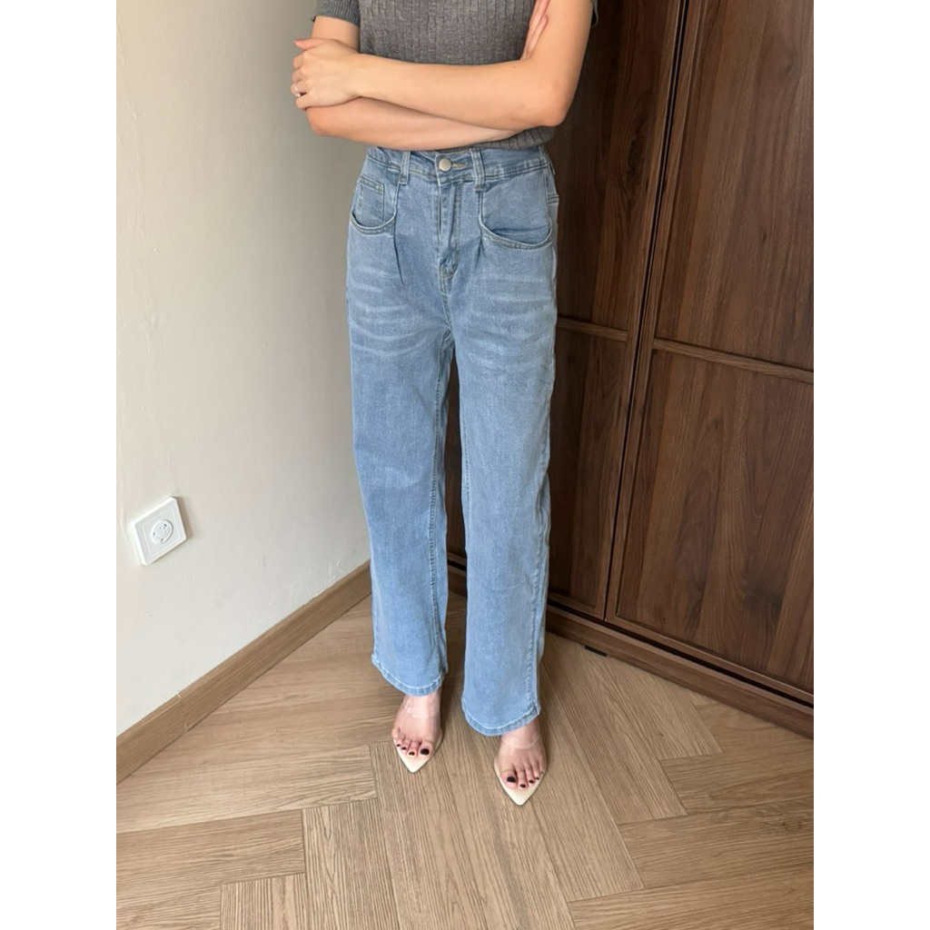 KARYS - JOLENE STRAIGHT JEANS - กางเกงยีนส์ผู้หญิง