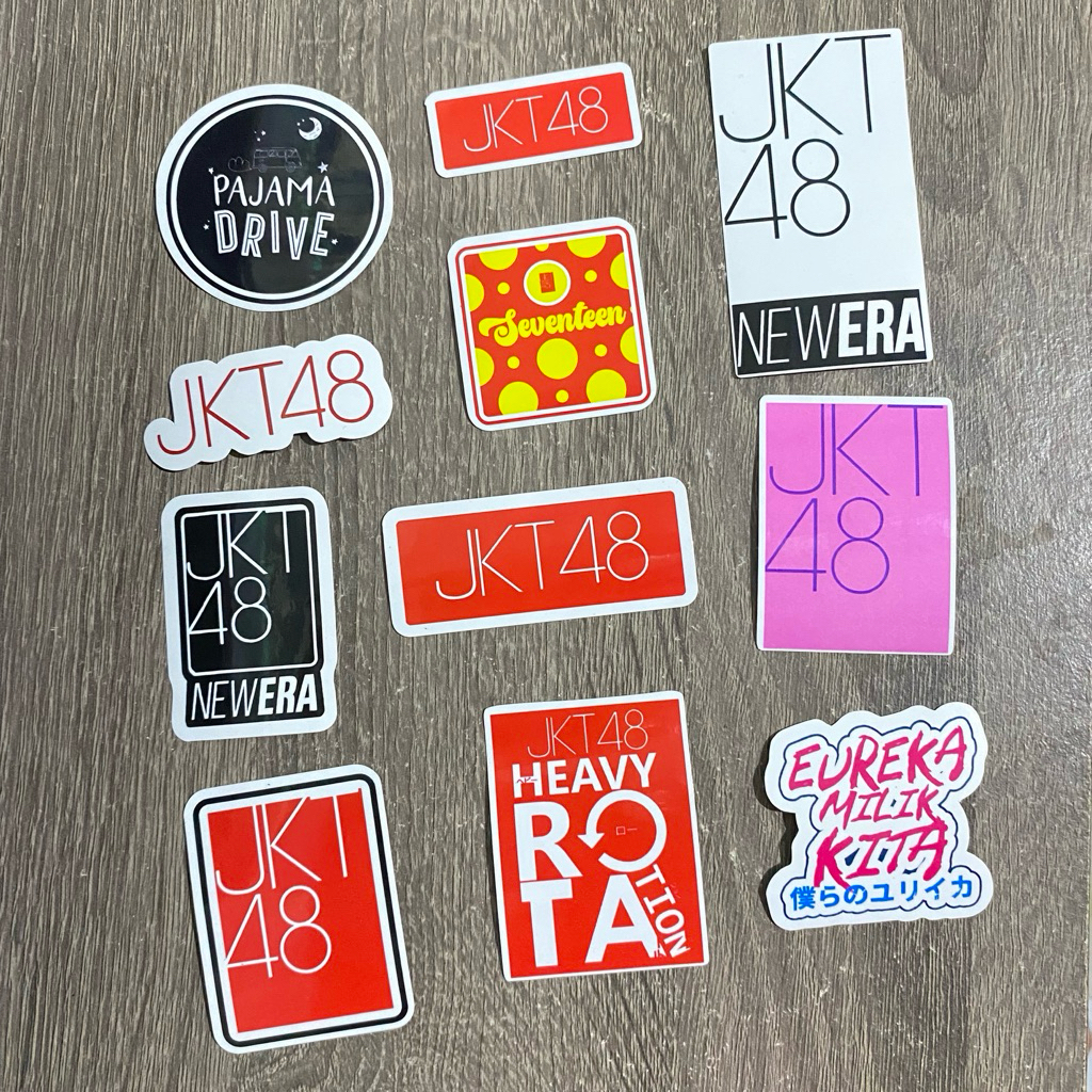 เจเคที 48 | JKT 48 สติ๊กเกอร์แพ็ค JKT 48 สติ๊กเกอร์ไวนิล New Era JKT 48 สติ๊กเกอร์ยุคใหม่