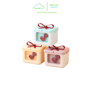 Homecart Tempat Kosmetik Multifungsi Model Pita Tempat Penyimpanan Lipstik Kotak Makeup Organizer