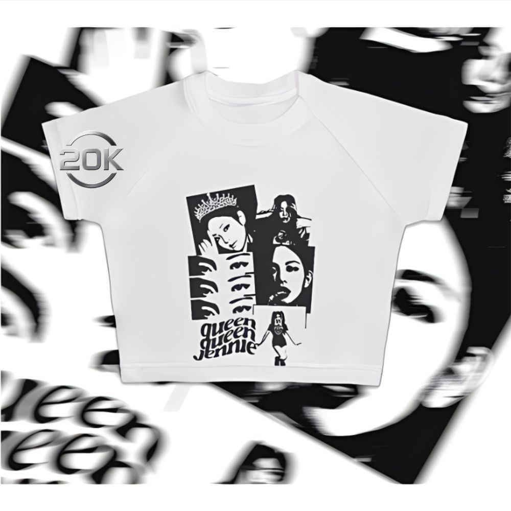 เสื้อครอปอินเทรนด์ผู้หญิง 20K QUEEN JENNIE (LD 88, P 40)