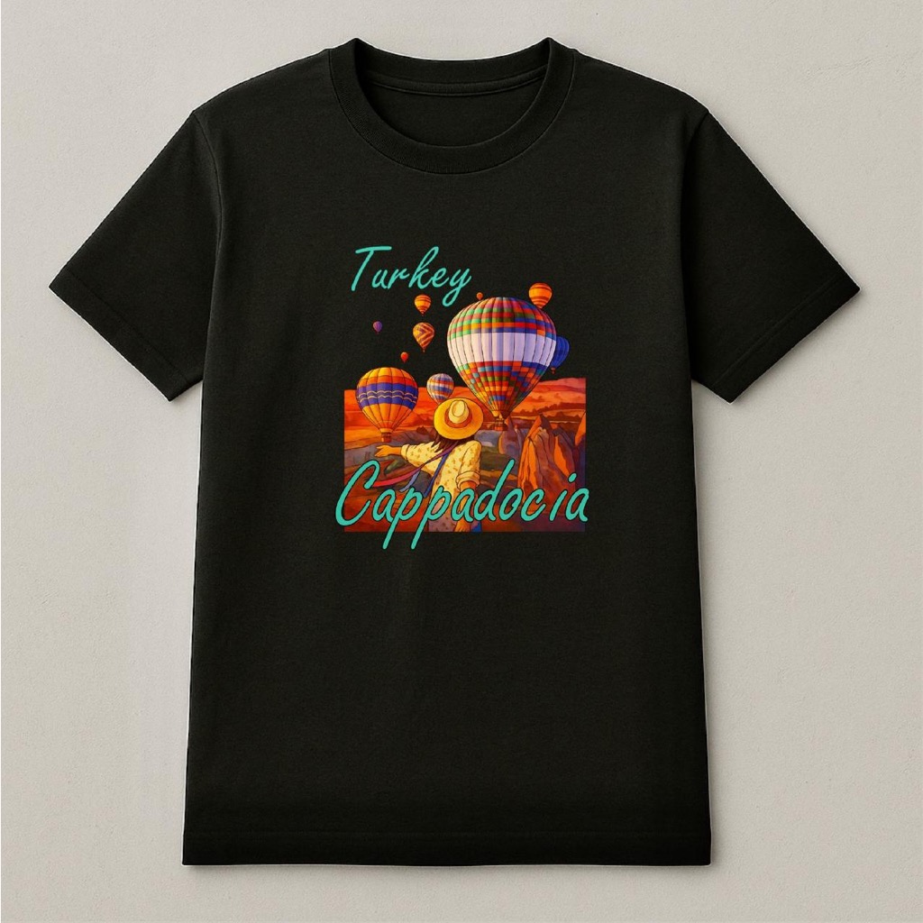 เสื้อยืด KATUN Cappadocia ผ้าฝ้ายตุรกี ไซส์ S-3XL