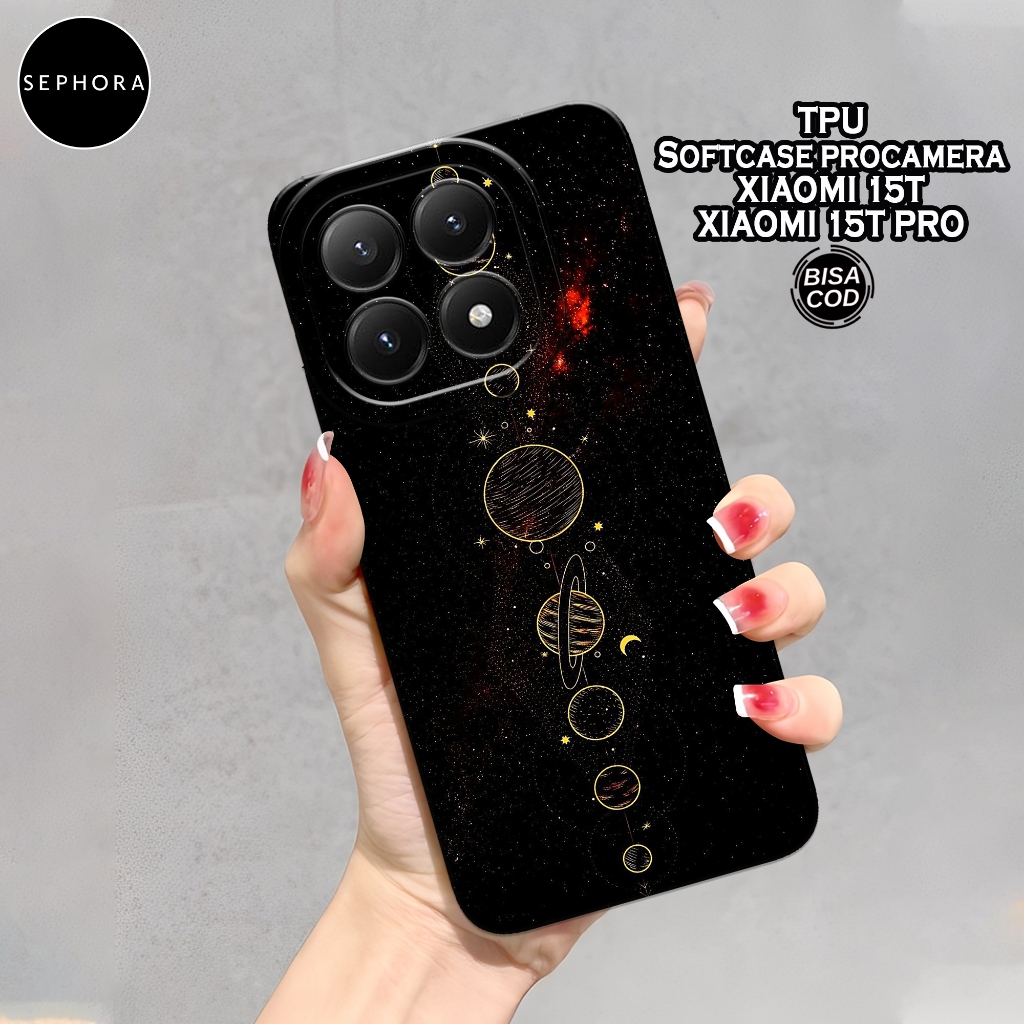 เคส HP ล่าสุด Xiaomi 15T/15T Pro 2025 - เคสดาวเคราะห์แฟชั่น - Xiaomi 15T/15T Pro Softcase - เคสกล้อง