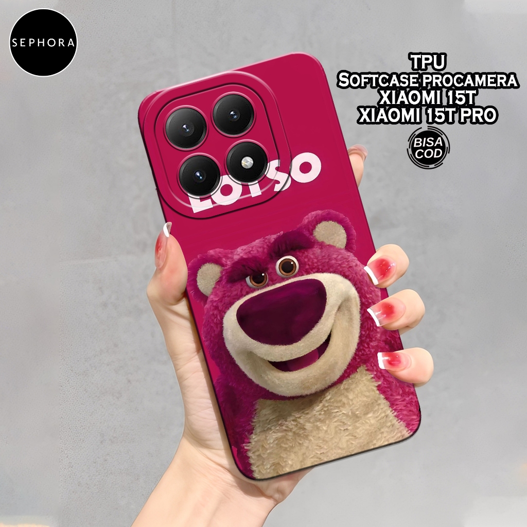 เคส HP ล่าสุด Xiaomi 15T/15T Pro 2025 - เคสแฟชั่นLotso - Xiaomi 15T/15T Pro Softcase - เคสกล้อง Pro 