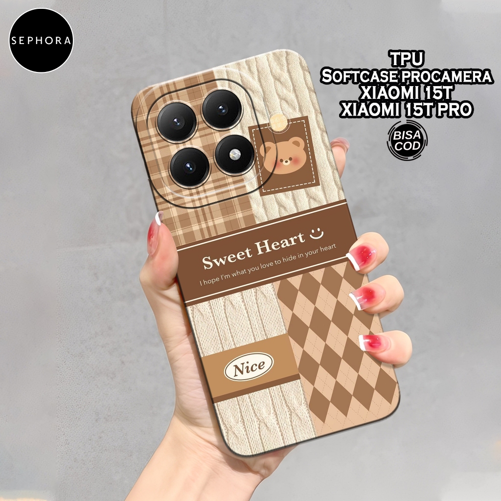 เคส HP ล่าสุด Xiaomi 15T/15T Pro 2025 - เคสแฟชั่นน่ารัก - Xiaomi 15T/15T Pro Softcase - เคสกล้อง Pro