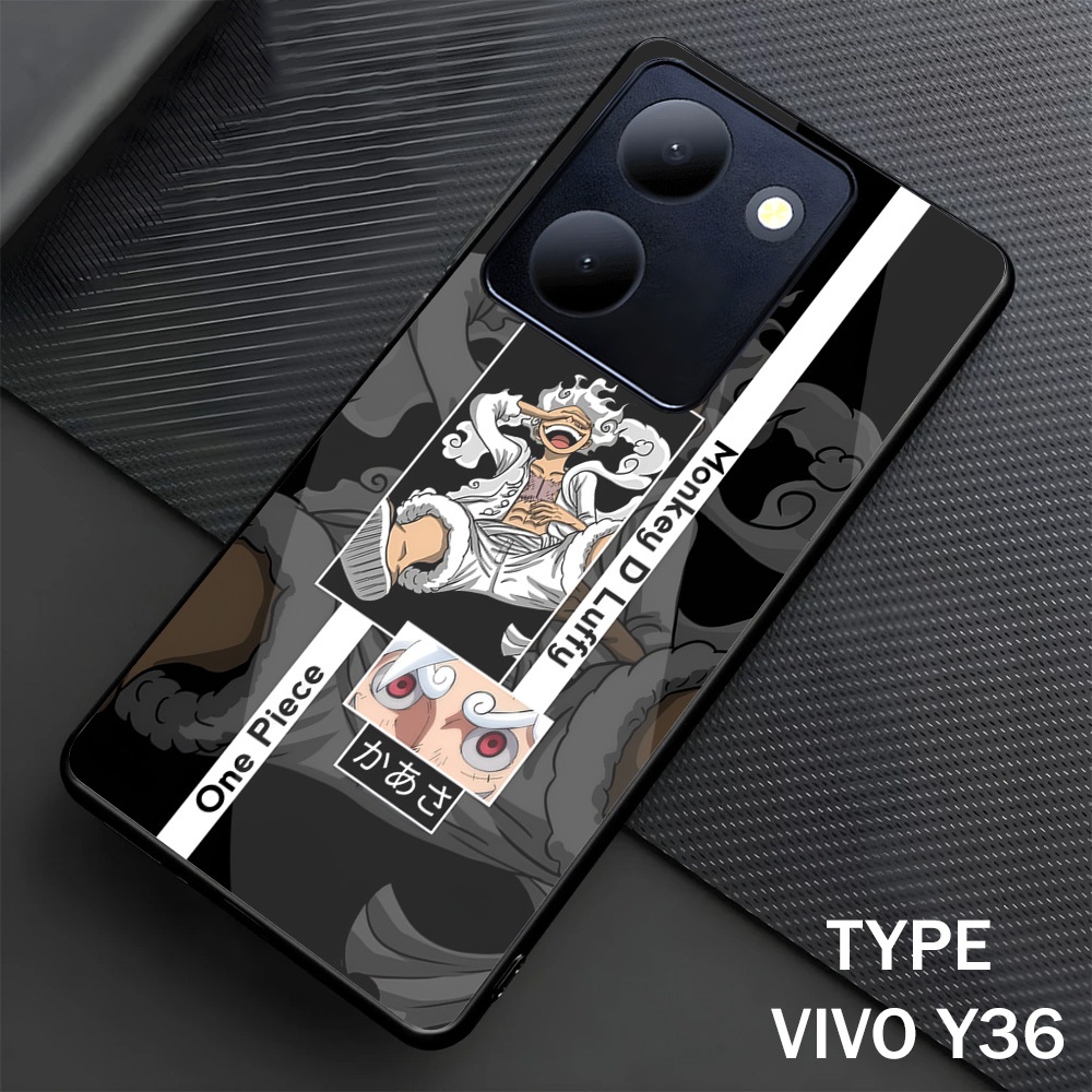 (M04) SOFTCASE GLASS GLASS GLASS GLASS VIVO Y36 4G/5G CASING HP GLASS PROTECTOR สําหรับ ALL TYPES ขอ