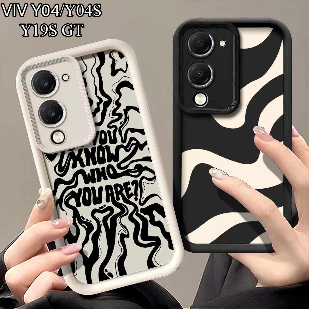 Softcase Procamera นูน Vivo Y04 Y04S Y19S GT โทรศัพท์ทุกประเภท - ปลอกยาง Vivo Y04 Y04S Y19S GT - เคส