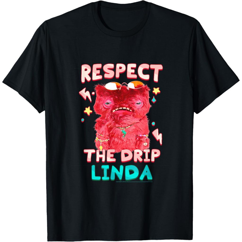 Fuggler เคารพ The Drip Linda เสื้อยืดสําหรับเด็ก