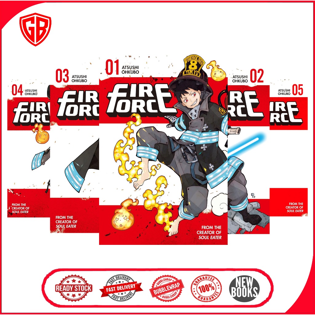 Fire Force manga, 34 Books series (English)