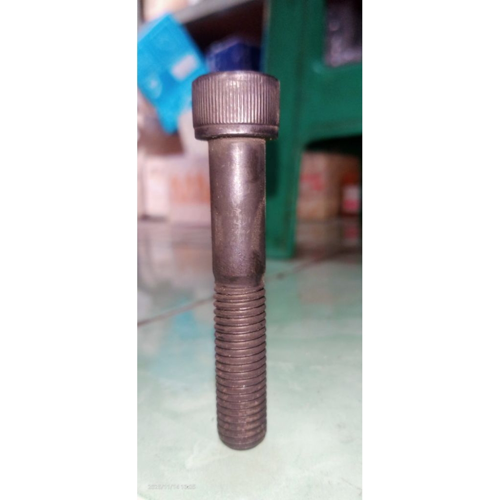 BL STEEL M12X70MM HT | STEEL L-BOLT M12X7CM HALF THREAD L-KEY 10