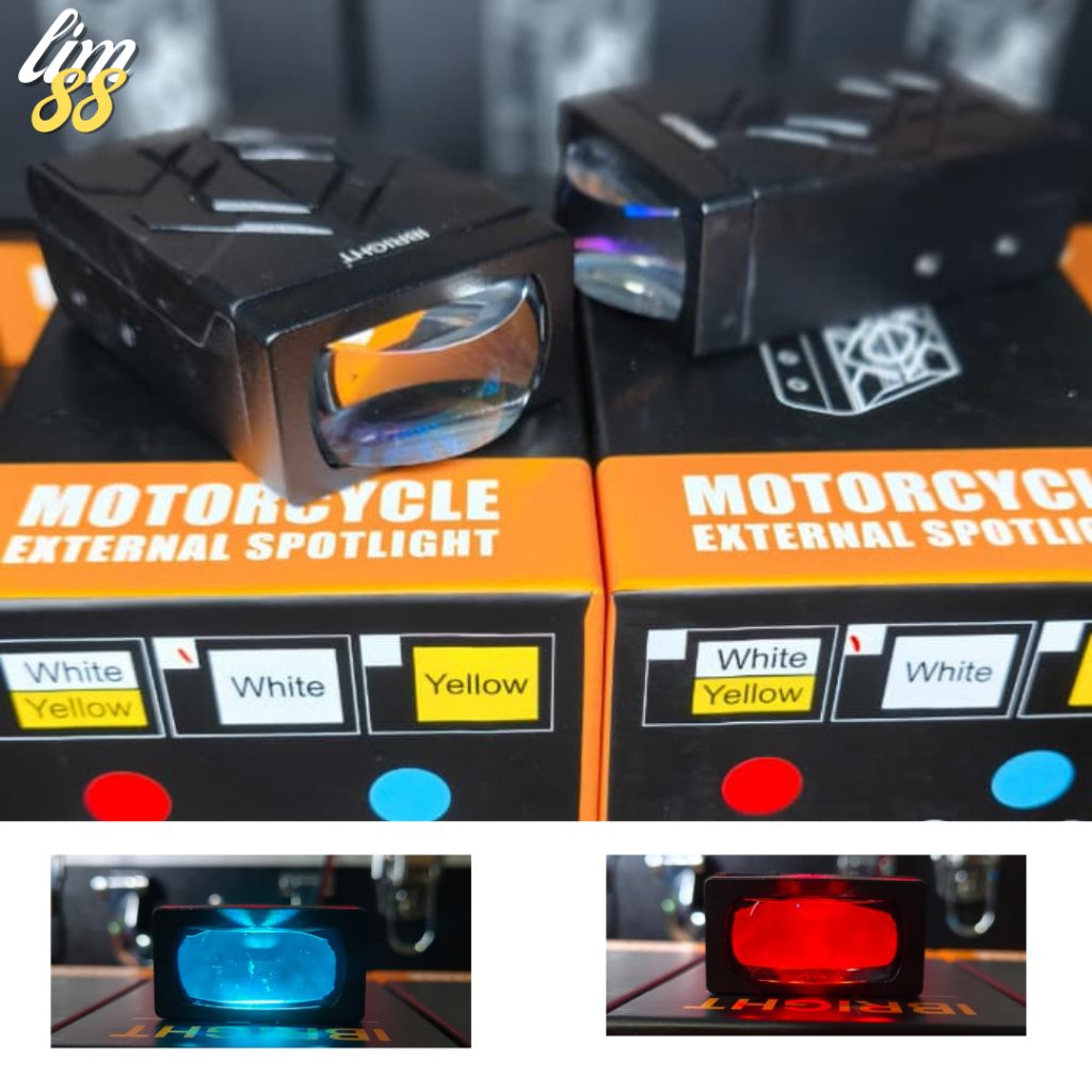 IBRIGHT L9 Mini Bilined Blue Lens Spotlight