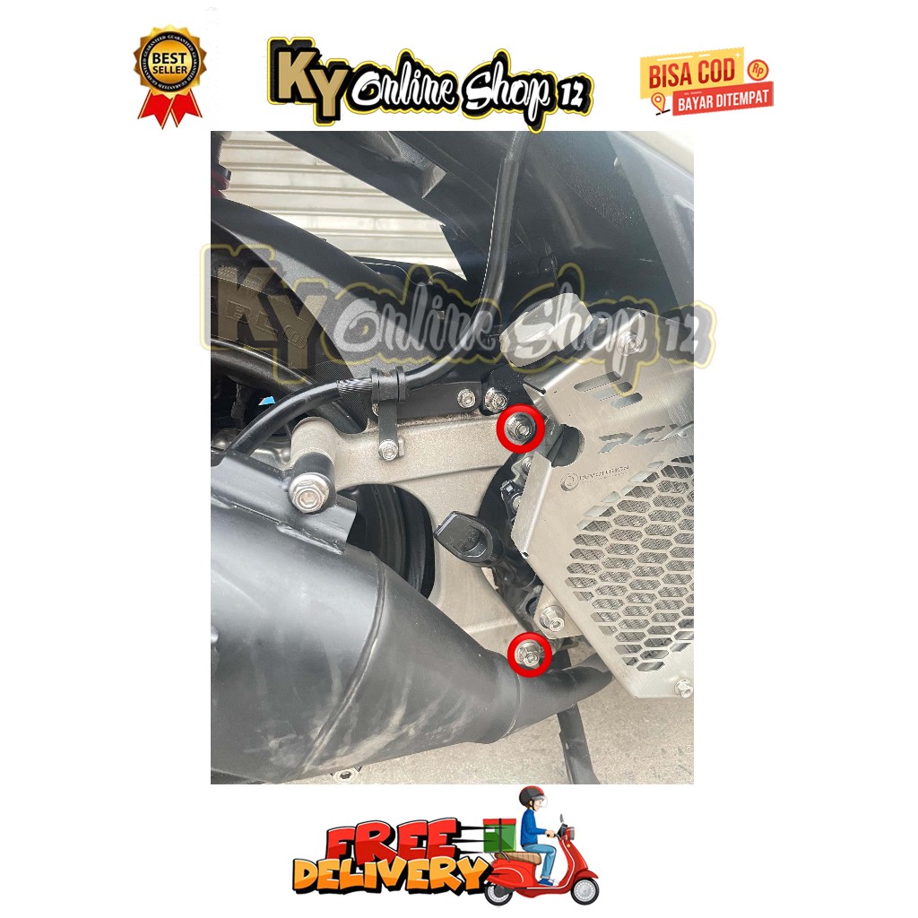 LOKAL ARM BOLT TO KRENGKES (2 BOLT) PCX 160 STYLO ADV VARIO 160 150 COCAL CBU NEW OLD ABS CBS YEAR 2
