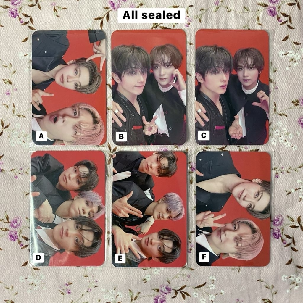 ชุดโฟโต้การ์ดอย่างเป็นทางการ nct dream momo shop japan hmv กลับไปสู่อนาคต ver jisung haechan mark je