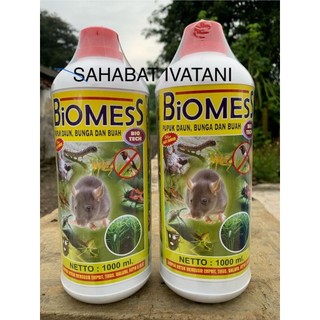 BIOMESS pupuk daun, bunga dan buah 1 Liter sekaligus ampuh mengusir tikus
