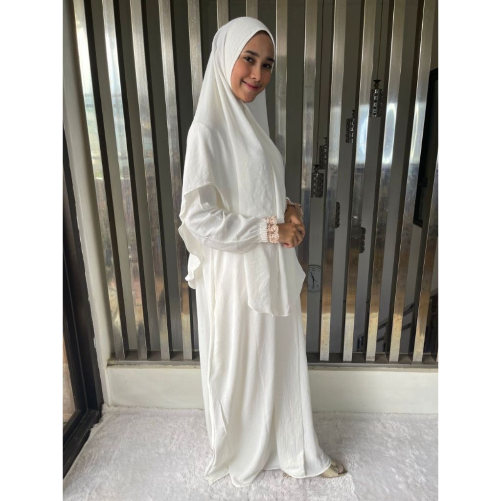 ONE SET ของ SYARI HIJAB GAMIS สําหรับ HAJJ UMRAH