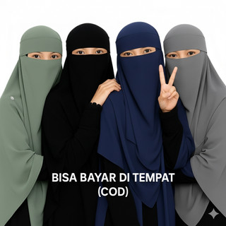 CADAR BANDANA | NIQAB BANDANA | NIQAB BANDANA | NIQAB DUA LAYER | NIQOB BANDANA | NIQOB CADAR | NIQOB DUA LAYER | NIQAB CERUTY BABYDOLL | CADAR DUA LAYER  | BANDANA CERUTY | BANDANA DUA LAYER | BANDANA MURAH | BANDANA TANPA JAHIT MATA