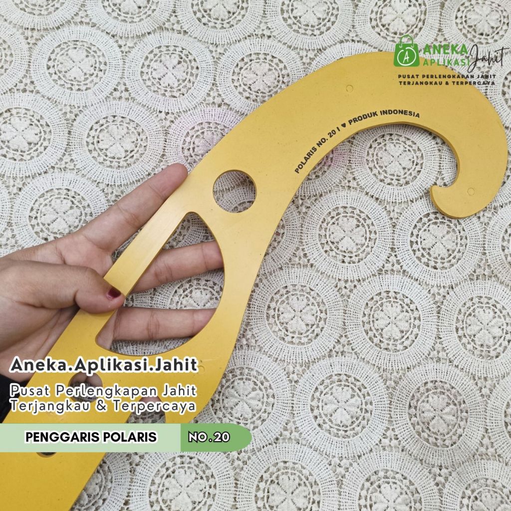 1 ชิ้น POLARIS SEWING PATTERN RULER NO. 20