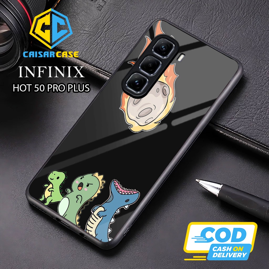 เคส Infinix Hot 50 Pro Plus - เคส Infinix Hot 50 Pro Plus Glass Softcase - เคส Infinix Hot 50 Pro Pl