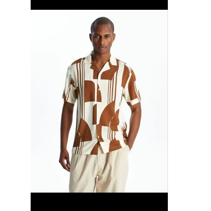 KEMEJA เสื้อ lc waikiki motif ดั้งเดิม