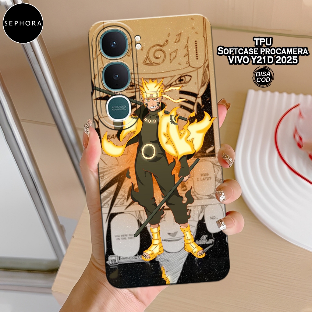 เคส HP ล่าสุด VIVO Y21d 2025 - เคสแฟชั่นอนิเมะ - VIVO Y21d 2025 Softcase - เคสกล้อง Pro - เคส VIVO Y