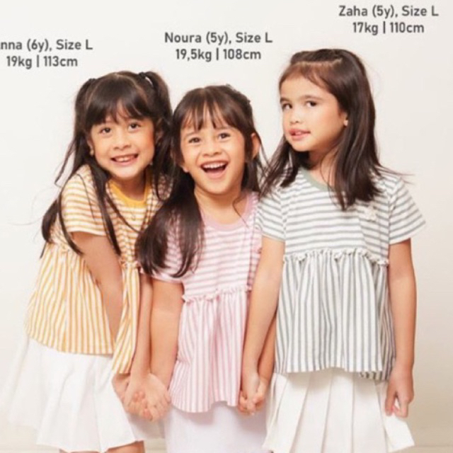 KIEAA TOP ZELLO Combed Cotton Girls TOP