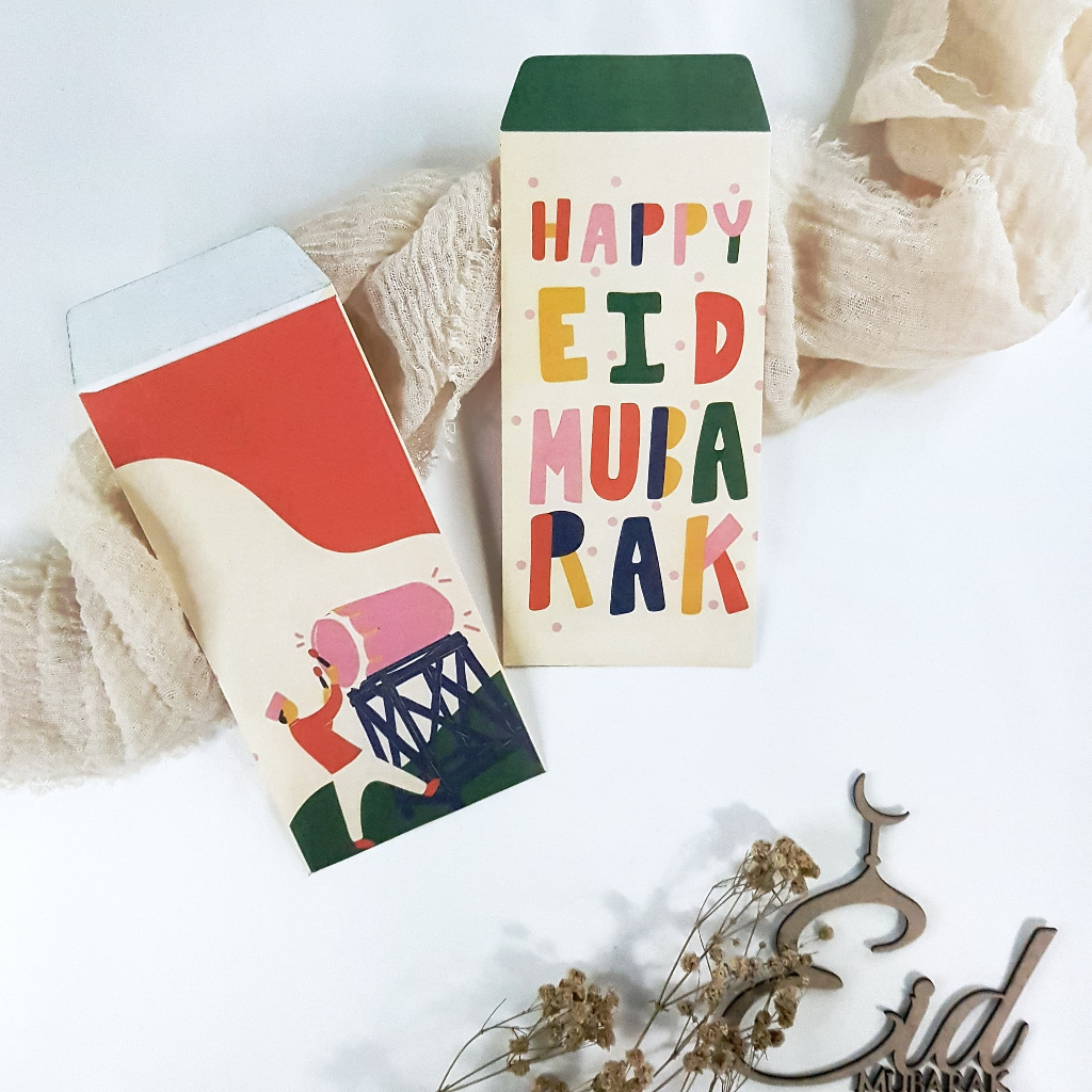 [CONTENTS 10 แผ่น] EID ENVELOPE 2026 / EID ENVELOPE 2026 / EID ANGPAU ENVELOPE 2026 โดย ทั้งหมด