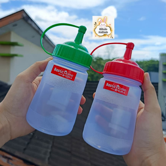 [ 3 ชิ้น ] BTS-2 Rassa Sauce Keeper 300ml/ขวด สําหรับซอส ซีอิ๊ว 300ml BASIC HOME OK