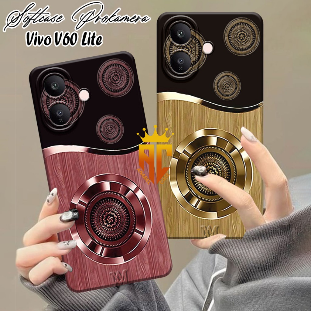 เคสสําหรับ VIVO V60 LITE - เคส VIVO V40 LITE - เคส VIVO V50 LITE พร้อมวอลเปเปอร์หรูหรา Motif - เคส V