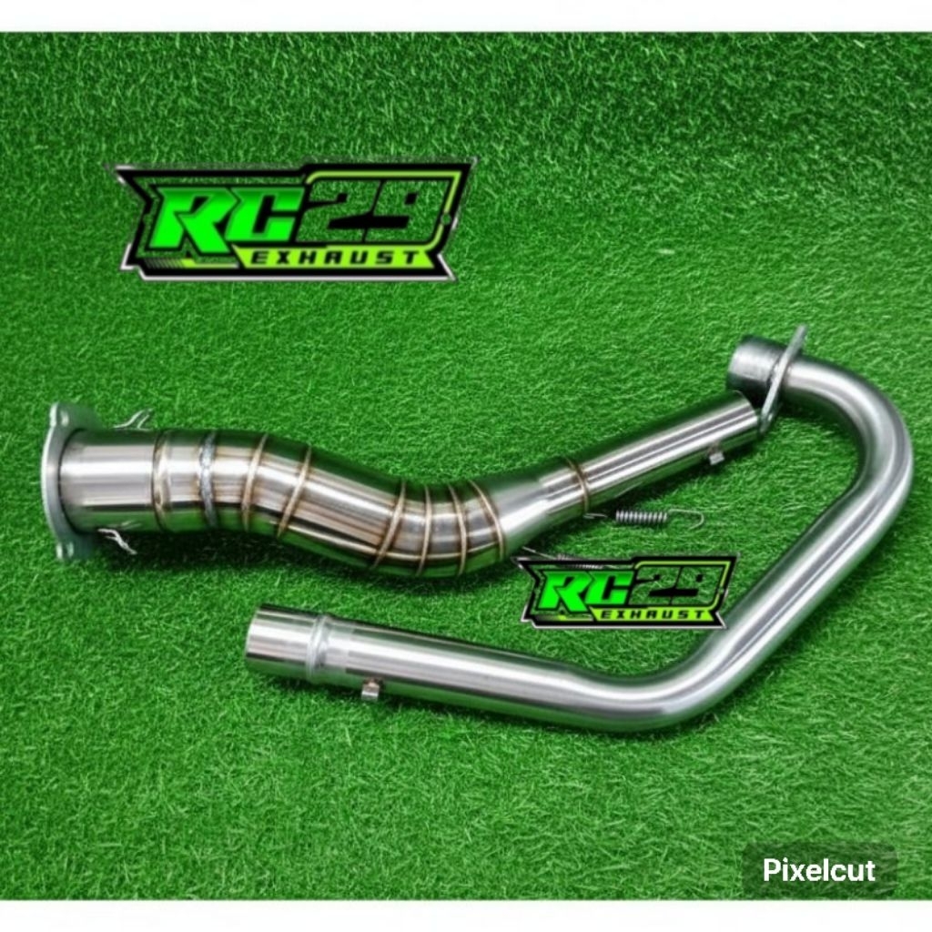 อะแดปเตอร์ข้อศอกท่อสแตนเลส 51 มม. สําหรับ Raider 150 Carb/fi Xrm 125 / wave 125 / RS 150