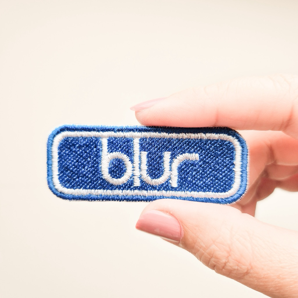 แผ่น EMBROIDERY PATCH / BLUR BADGE EMBROIDERY / IRON PATCH BAND