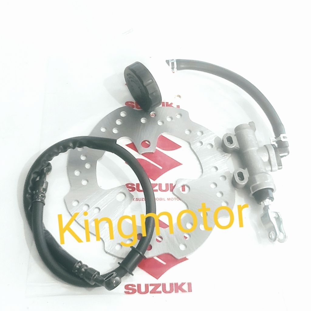 SUZUKI จานดิส+เมนเบรค+ท่อเบรคหลัง ซูซูกิ Gsx 150 อาร์เอส โจร 150