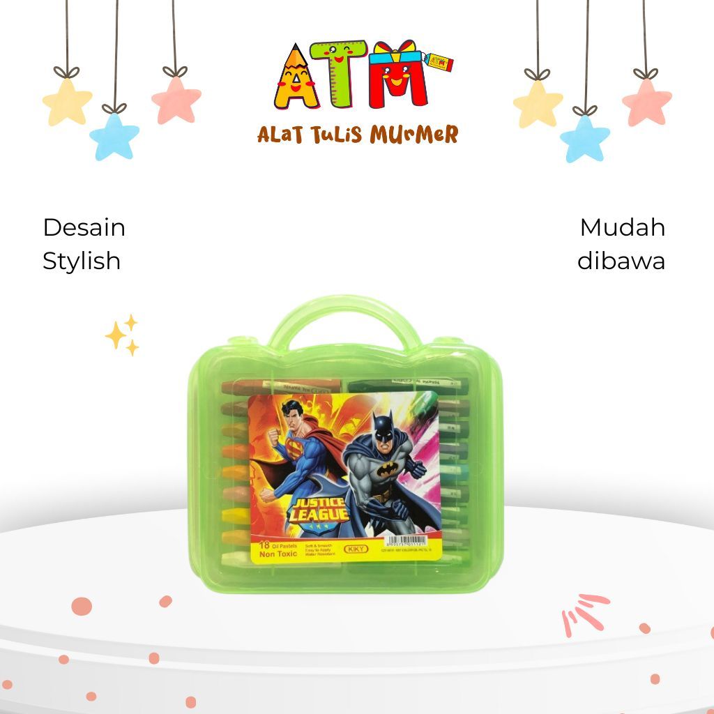 CRAYON/OIL PASTEL/KIKY OIL PASTEL CRAYON 18