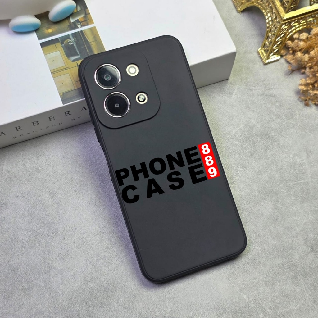 POCO C85 CASE MACAROON BLACK SQ CASE BLACK POCO C85
