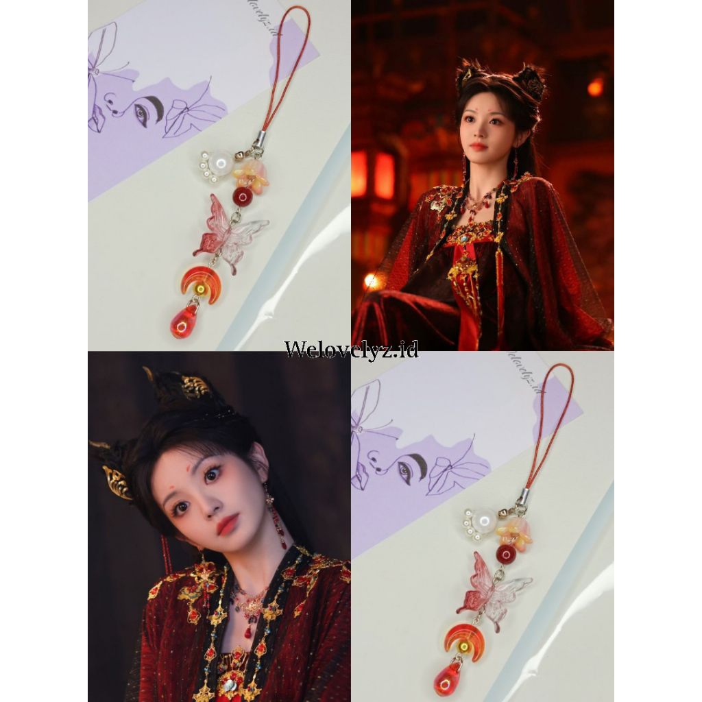 GANTUNGAN HP Inspired สายคล้องโทรศัพท์โดย moonlit reunion