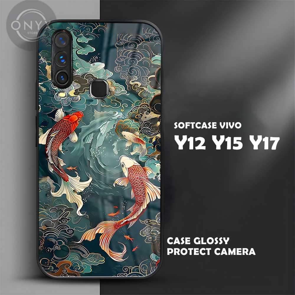 SOFTCASE VIVO Y12 Y15 Y17 Softcase Glossy Shiny | ฟิล์มกันรอยกล้อง VIVO | ก้อยก้อย ก้อย ก้อย | ความง
