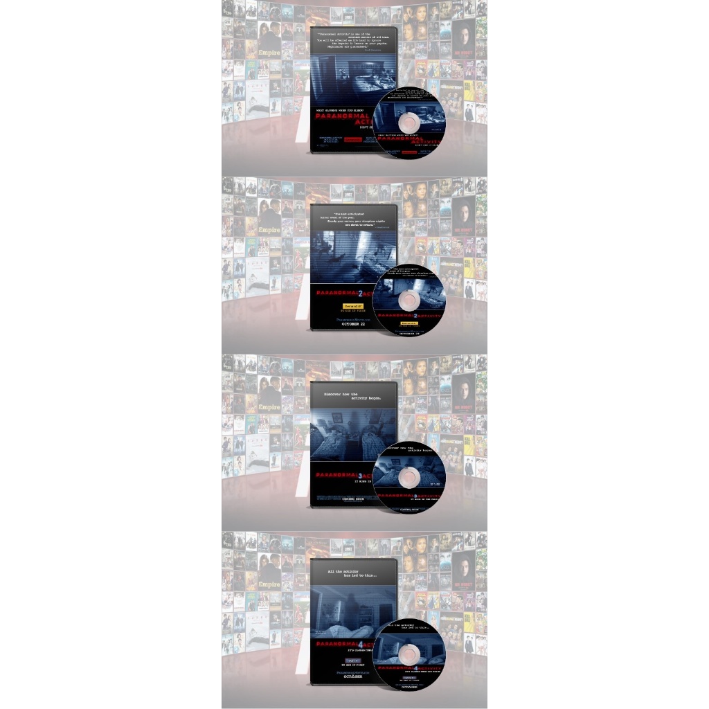 DVD Paranormal Activity Collection (2007-2021)