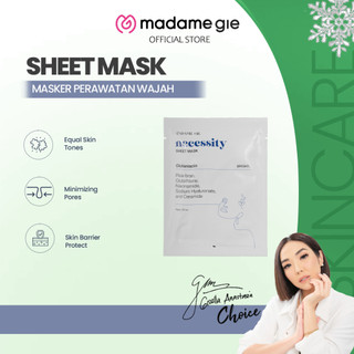 Madame Gie Necessity Sheet Mask - Masker Perawatan Wajah