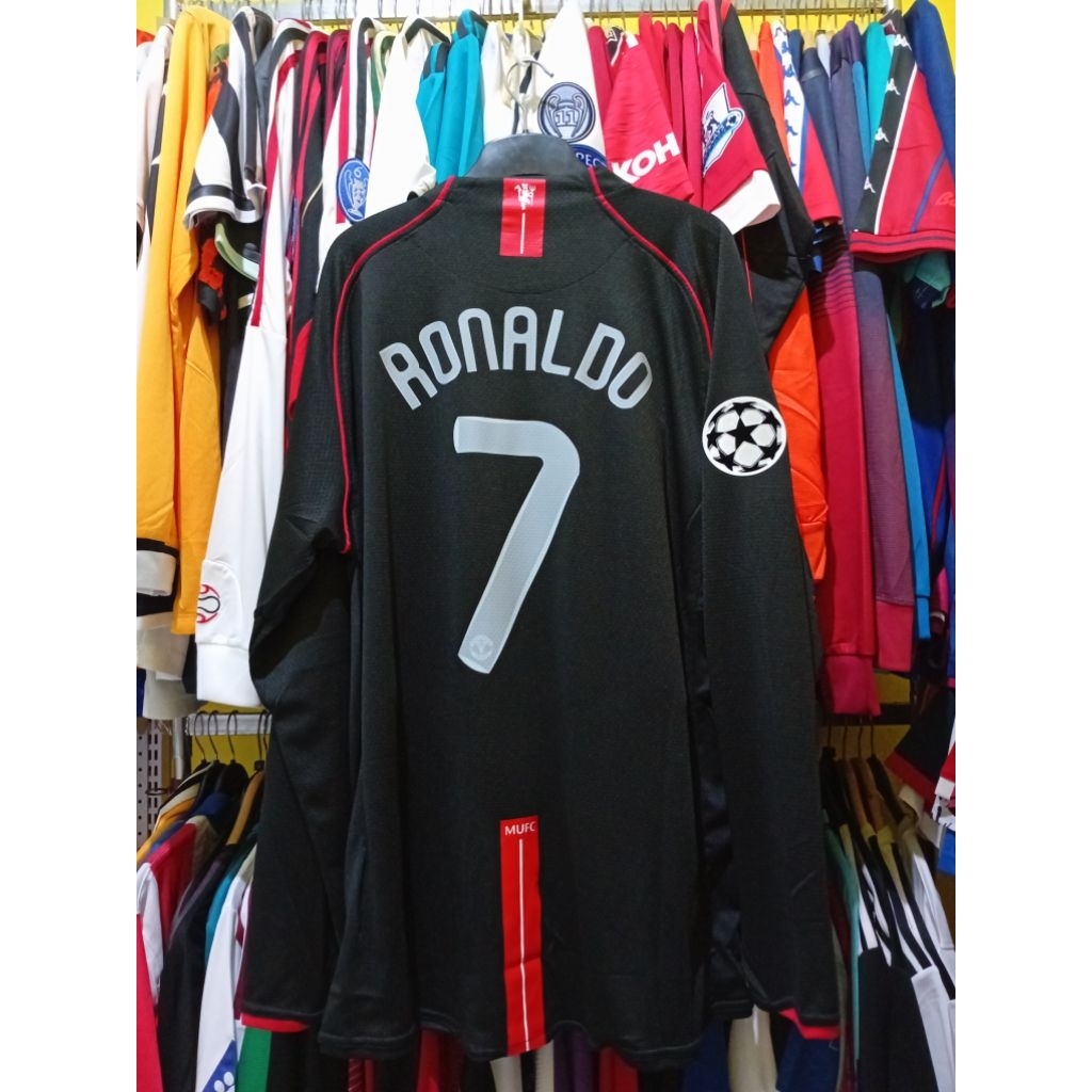 เสื้อฟุตบอล Retro GO 2007 2008 Away RONALDO 7