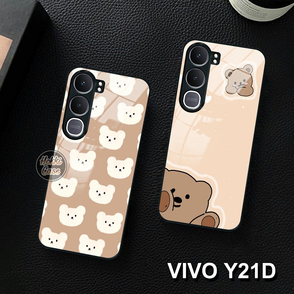 เคส HP Vivo Y21D - เคส Vivo Y21D Glass Softcase ล่าสุด - เคส Vivo Y21D - ซิลิโคนสําหรับ Vivo Y21D - 
