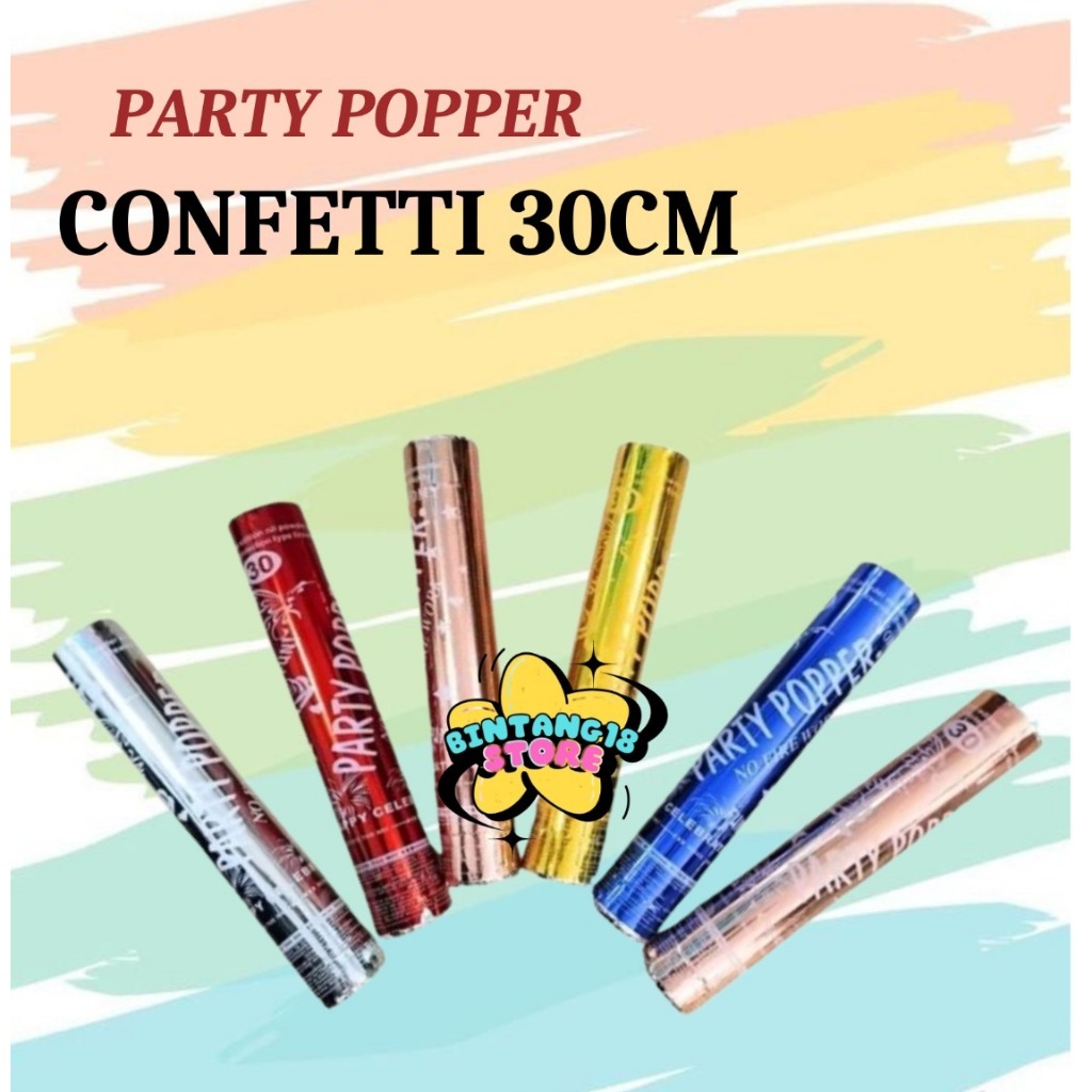 Party Popper Confetti 30ซม
