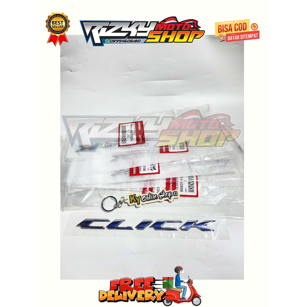 EMBLEM คลิกทั้งหมด HONDA YAMAHA MATICK PCX VARIO MIO FINO BEAT DELUXE AEROX NMAX SCOOPY ADV STYLO NE