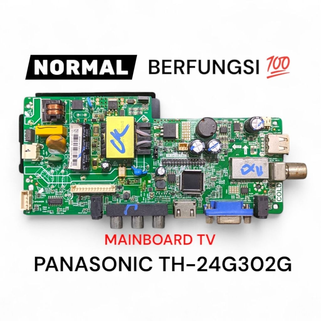 MB TV // MAINBOARD TV // MOBO TV PANASONIC TH-24G302G 24G302G