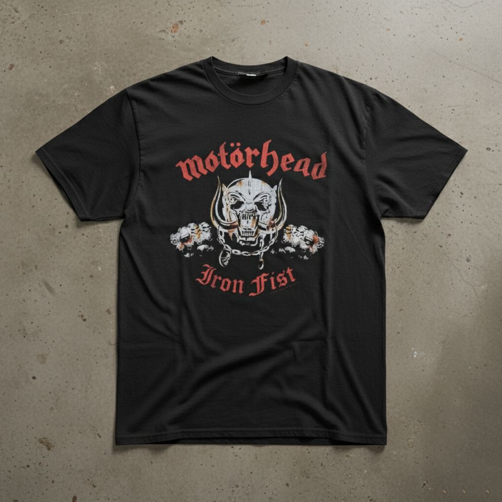เสื้อยืด OFFICIAL MOTORHEAD BAND - IRON FIST
