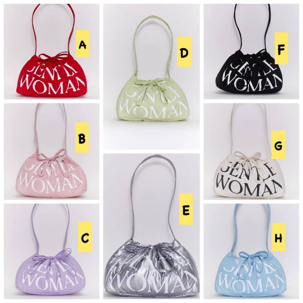 DUMPLING BAG GENTLE WOMAN - DUMPLING BAG