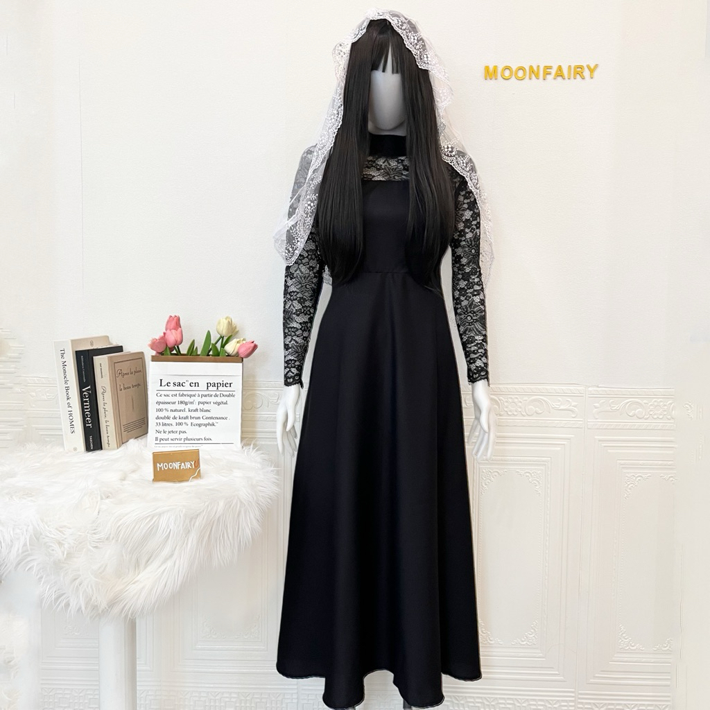 Moonfairy - Sakamoto วัน Osaragi เครื่องแต่งกายคอสเพลย์ชุดอะนิเมะเครื่องแต่งกายวิกผมชุด Fullset ลูกไ