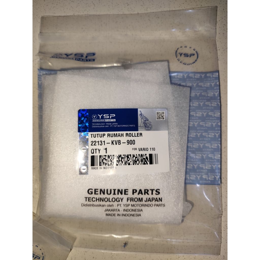 (YSP). ฝาครอบลูกกลิ้ง. วาริโอ 110. 22131-KVB-900.
