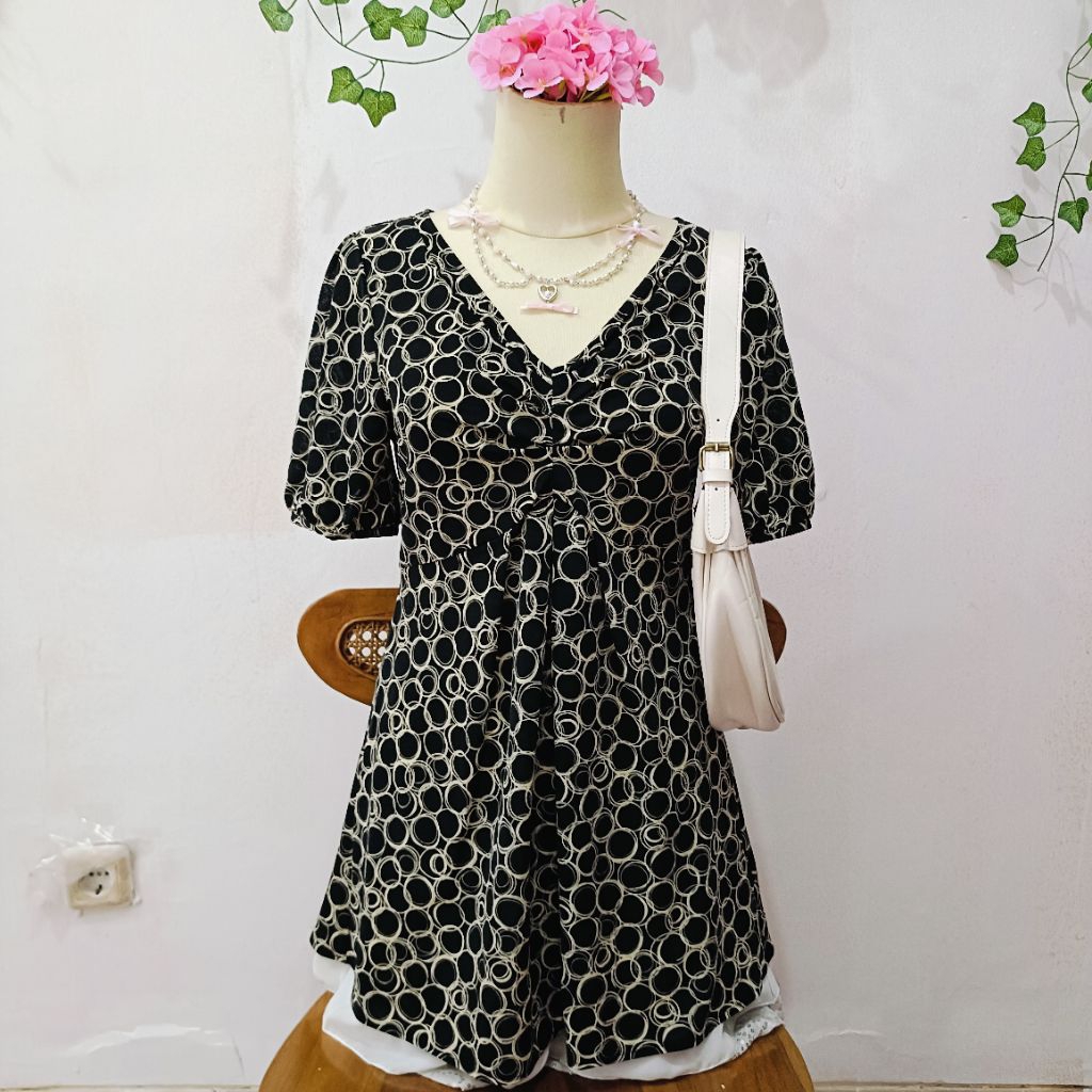 Trans Work Retro Circle Top • Y2K • Coquette Dark • Harajuku • Soft Gothic