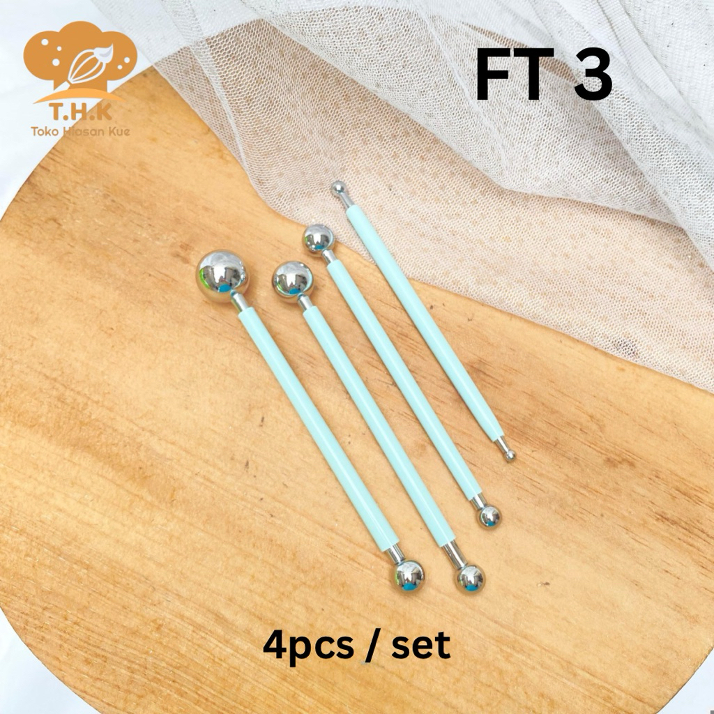 FT3 - ดอกไม้เครื่องมือปั้นฟองดอง Gumpaste