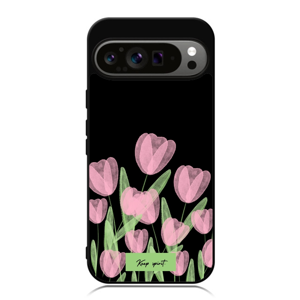 HP Google Pixel 9 8 7 6 5 4 3 Pro XL 4g 5g TPU Softcase Keep Spirit สีชมพูทิวลิป